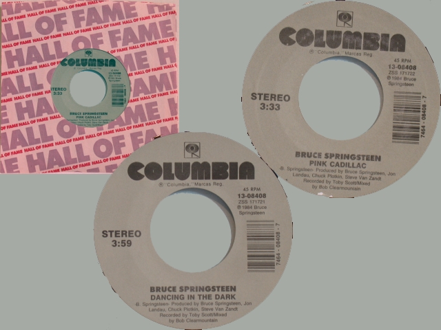 Bruce Springsteen - DANCING IN THE DARK / PINK CADILLAC (HF)